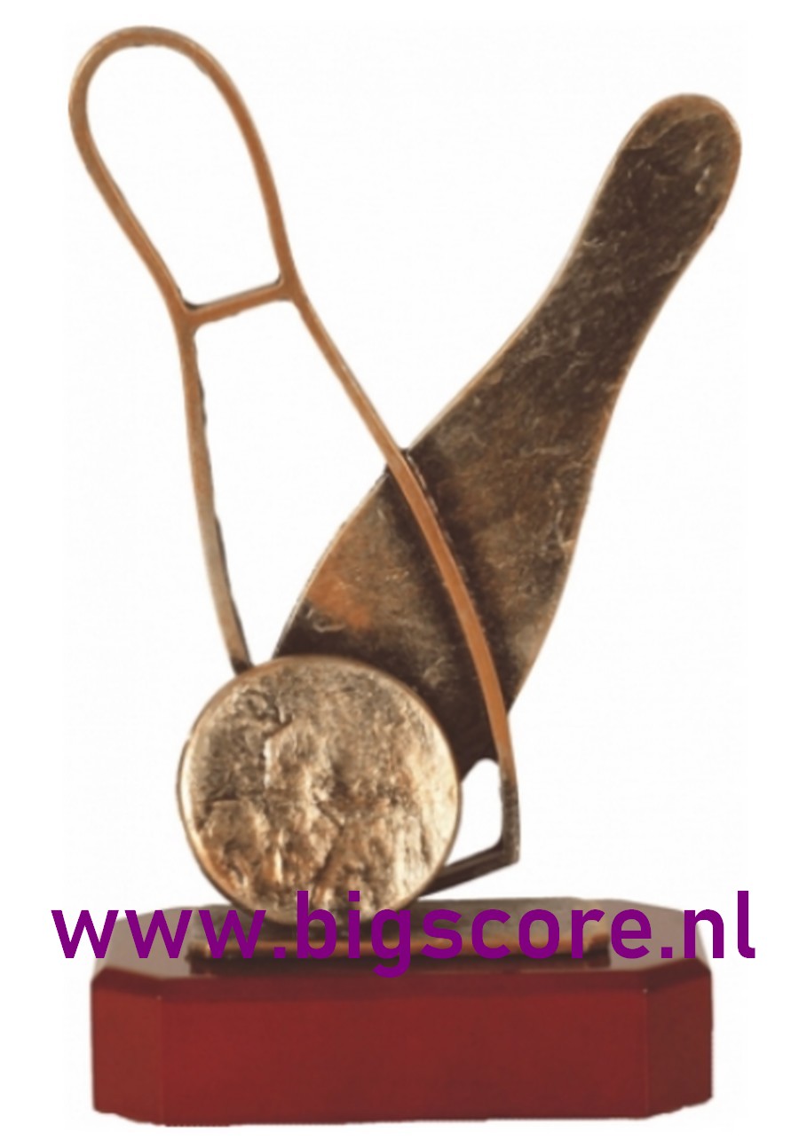 Kegelen Metaalbeeld BEL261